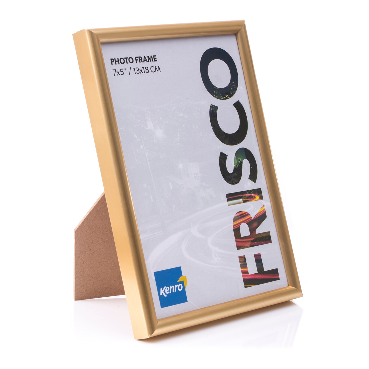 Kenro Frisco Gold Plastic Picture Photo and Poster FrameMultiple Sizes 