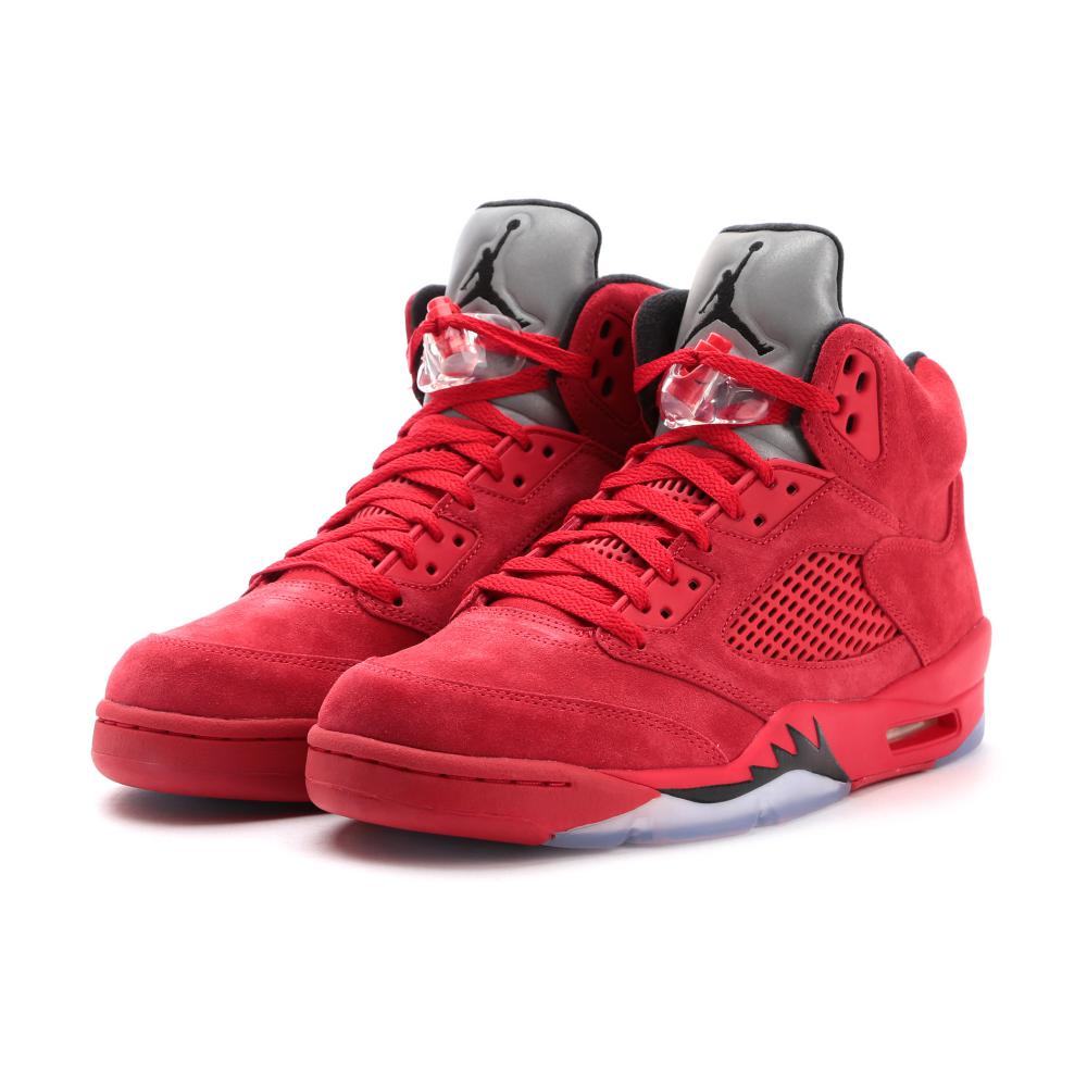 jordan 5 retro red suede