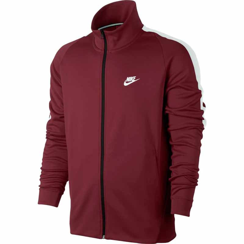 red nike tribute jacket