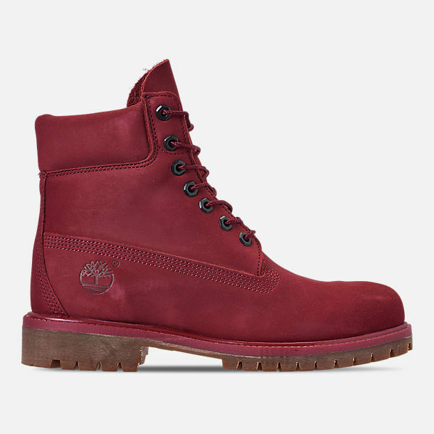 burgundy nubuck timberlands