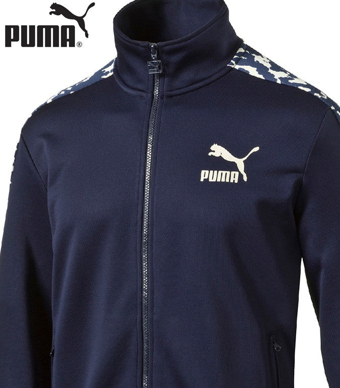 navy blue puma jacket