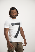 Armani Men's EA7 Big 7 T-shirt In White