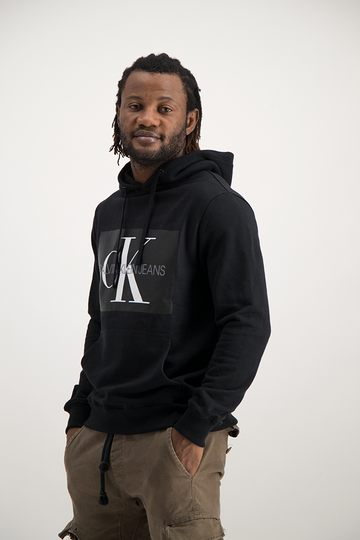 "Calvin Klein Jeans" Classic Hoodie In Black