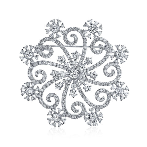 Winter Swirl Snowflake