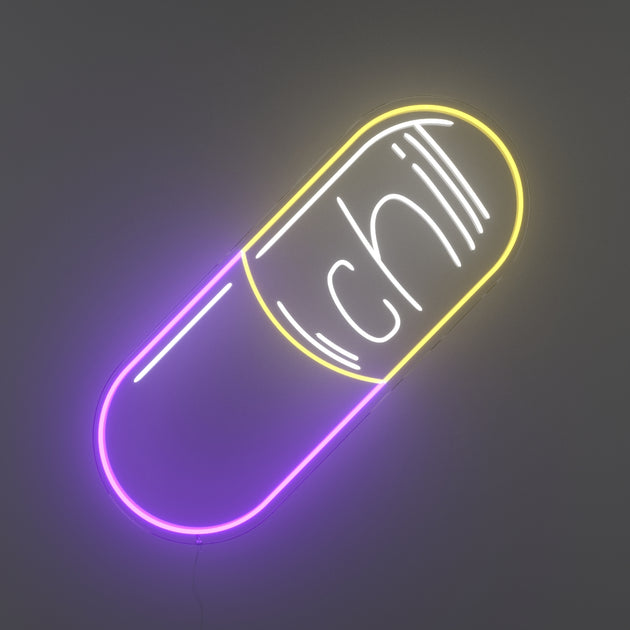 chill neon light