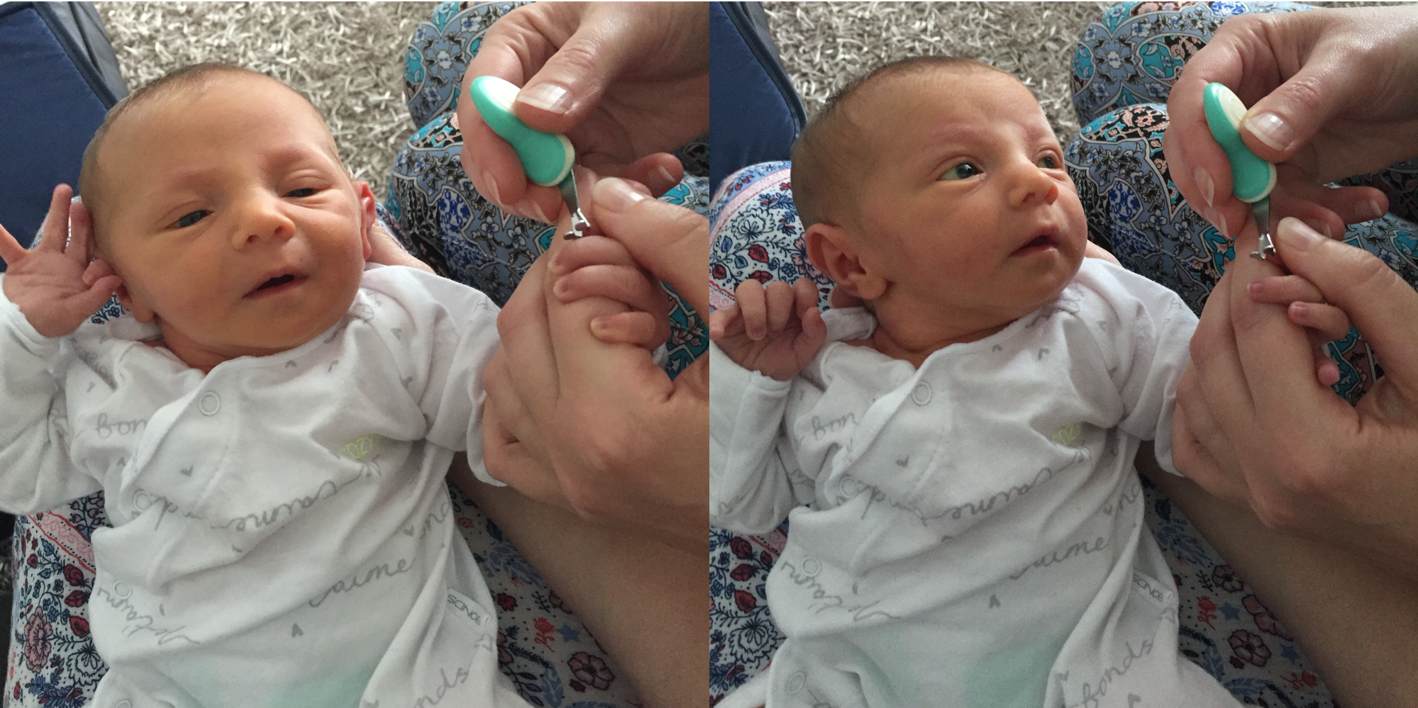 Cutting Newborn Baby Nails - The Nail Snail 