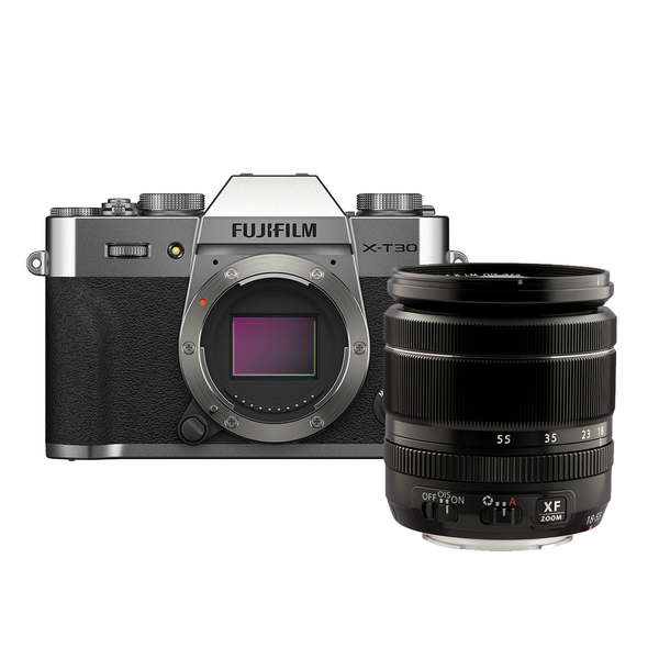 Kit Câmera Digital Mirrorless Fujifilm X Series X-T30II PRATA +