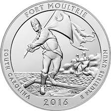 Fort Moultrie American The Beautiful Quarter