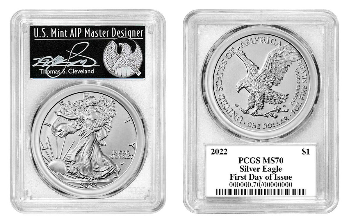 アンティークコイン NGC PCGS 2021 (S) $1 American Silver Eagle MS70