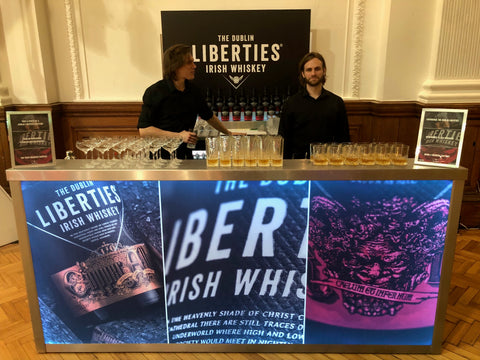 Liberties Irish Whiskey Portable Bar