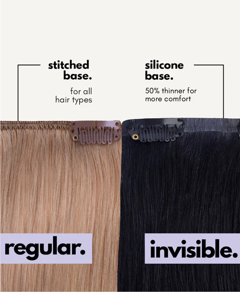 clip-in hair extensions #14 medium blonde.