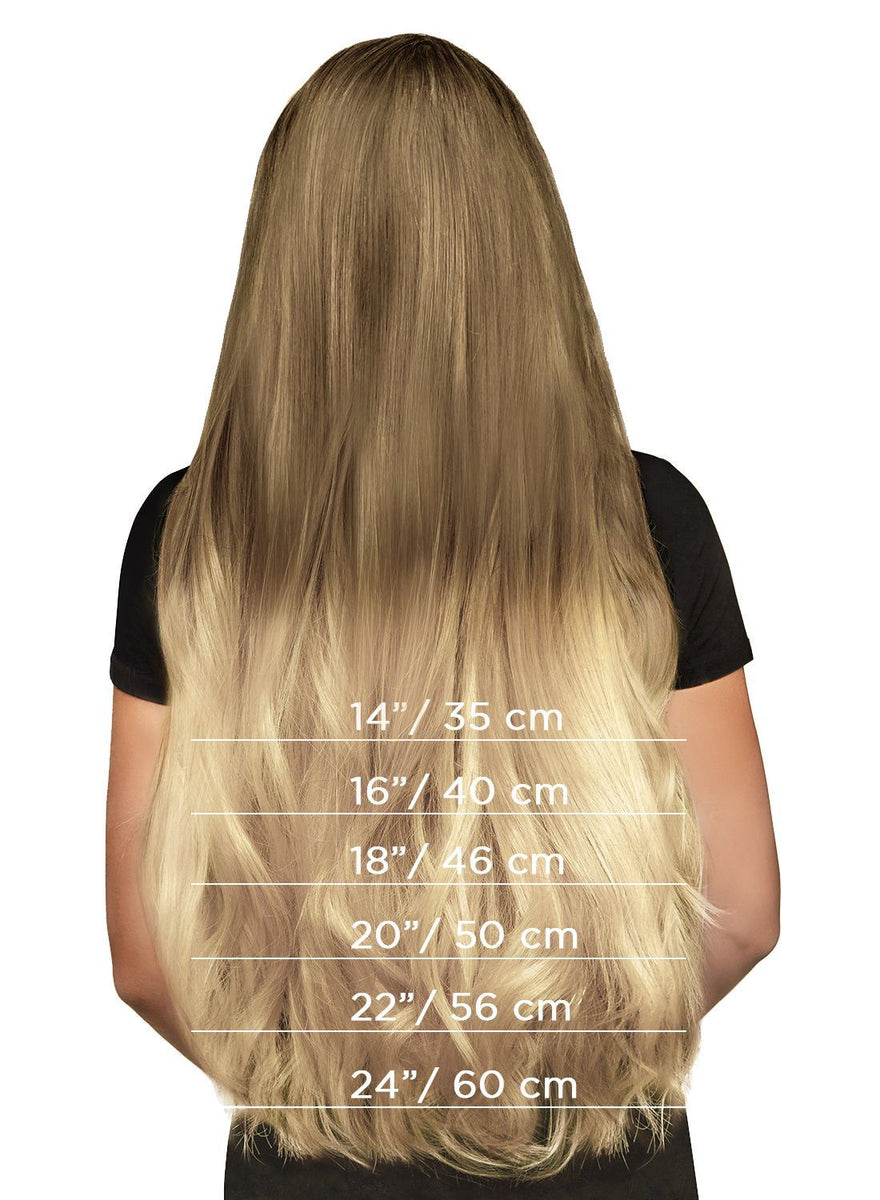 Invisible Ombre Ash Blonde 10 White Blonde 60