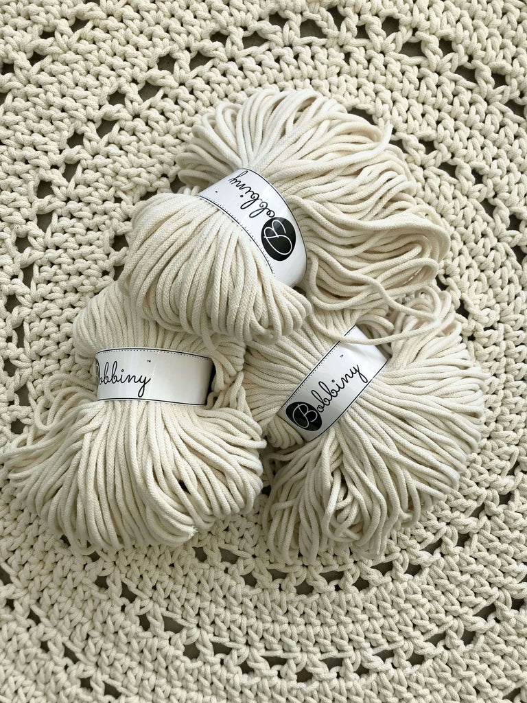 The perfect yarn for crochet beginners natural cotton cord 