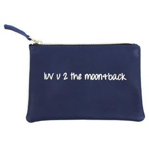 Luv U To The Moon & Back Pouch