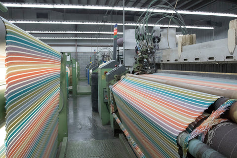 color on a loom- Brentwood Textiles