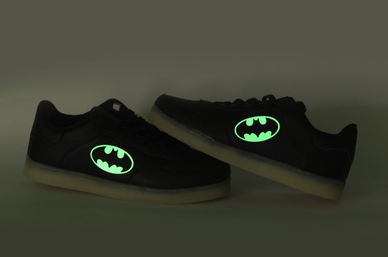 Korting Tegenstander Bespreken Batman Light Up Shoes Flashing LED Luminous Shoes Low Top Unisex Shoes |  make you popular and striking