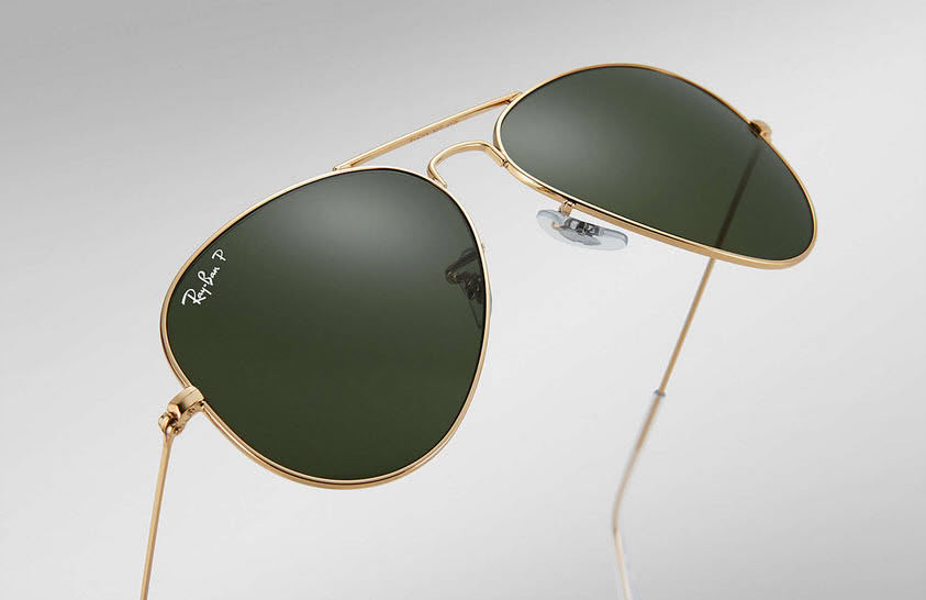 ray ban aviator classic gold