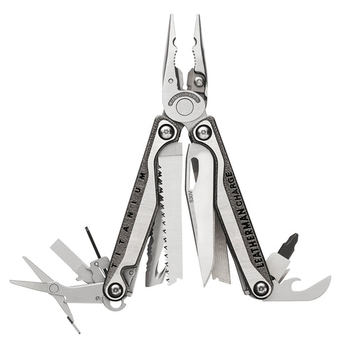 The Leatherman Charge TTi+ is a strong yet not overly heavy, fully-featured multi-tool of the highest quality.