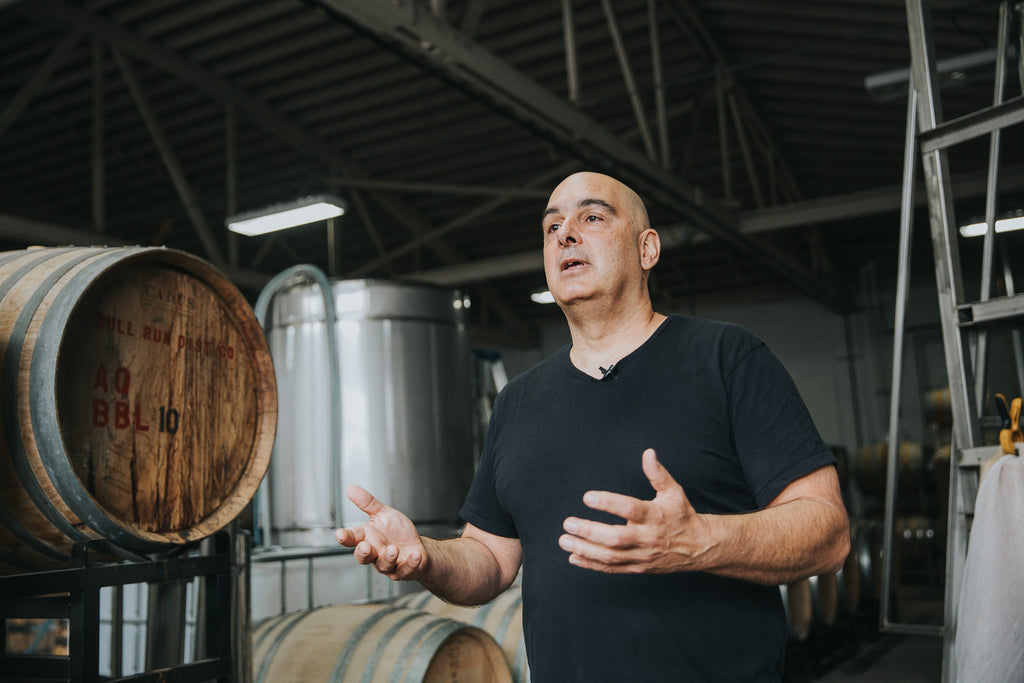 Lee Medoff, Head Distiller and Founder of Bull Run Distillery