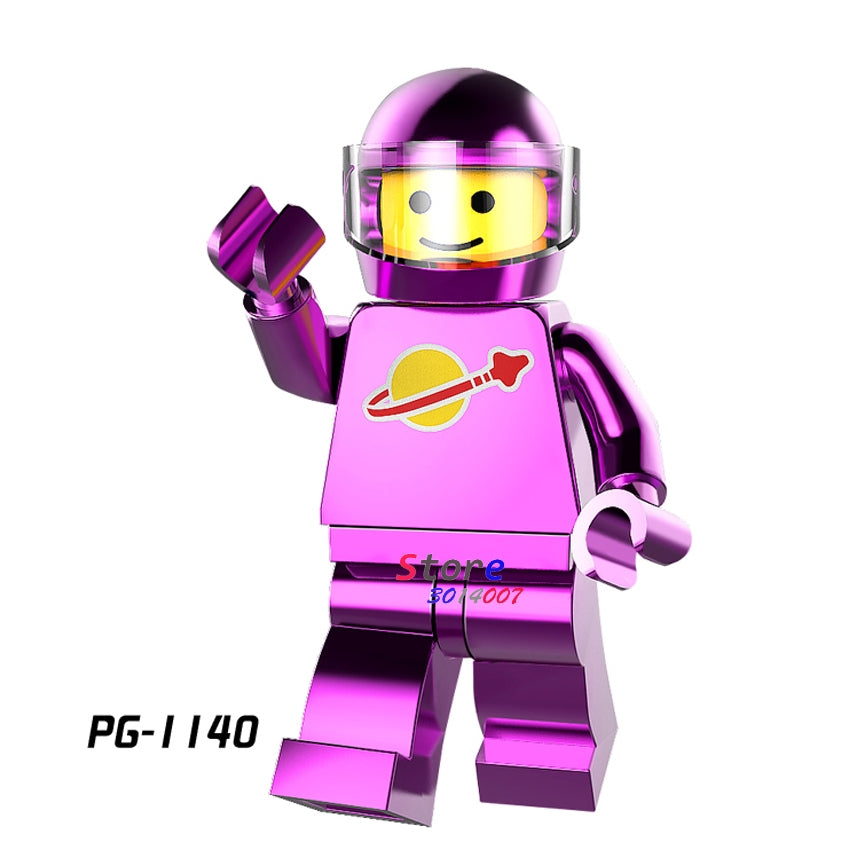 pink lego spaceman