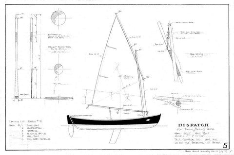 Gartside Boats | 14ft Double Ended Rowing/Sailing Skiff Dispatch 