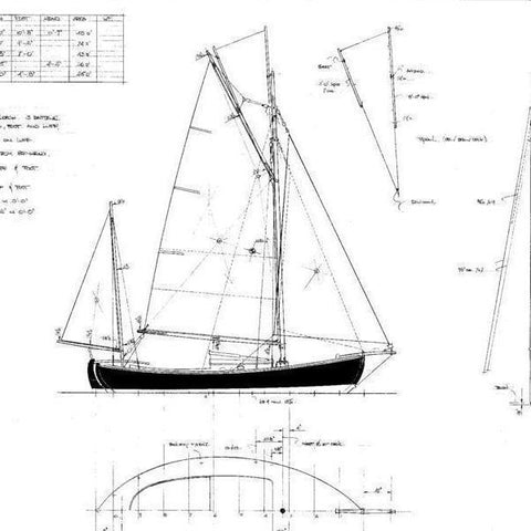 plans general concept sail1b linesplan small bmp height sailboat plans ...