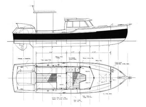 Looking for Plans for 24ft flat bottom river boat with accommodation 