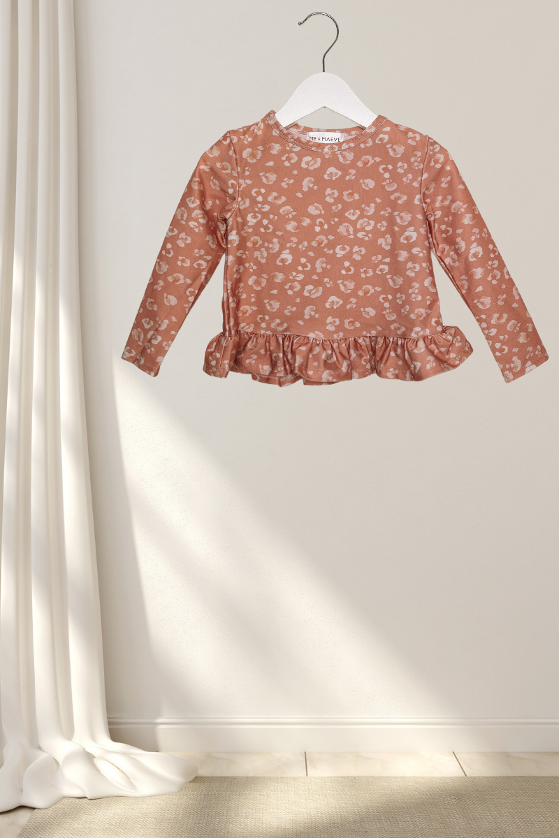 Ella Kid's Hand-painted Econyl Swim Set