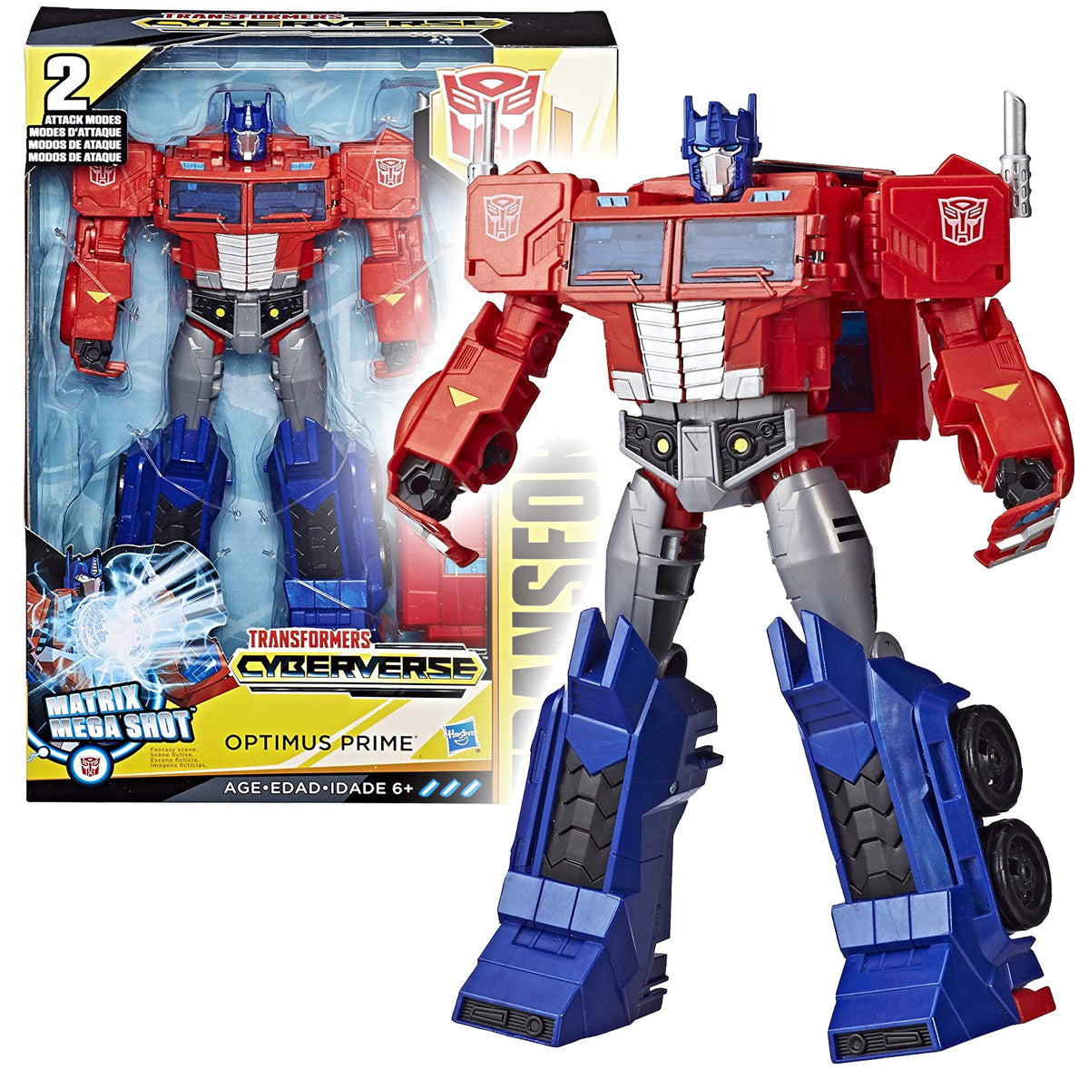 transformers cyberverse ultimate class optimus prime