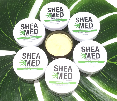 Better Butter cream for skin and pain relief by Shea Med
