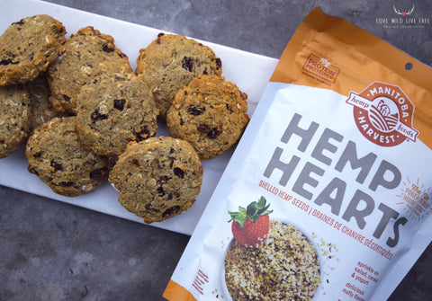 Breakfast Cookies with Hemp Seeds