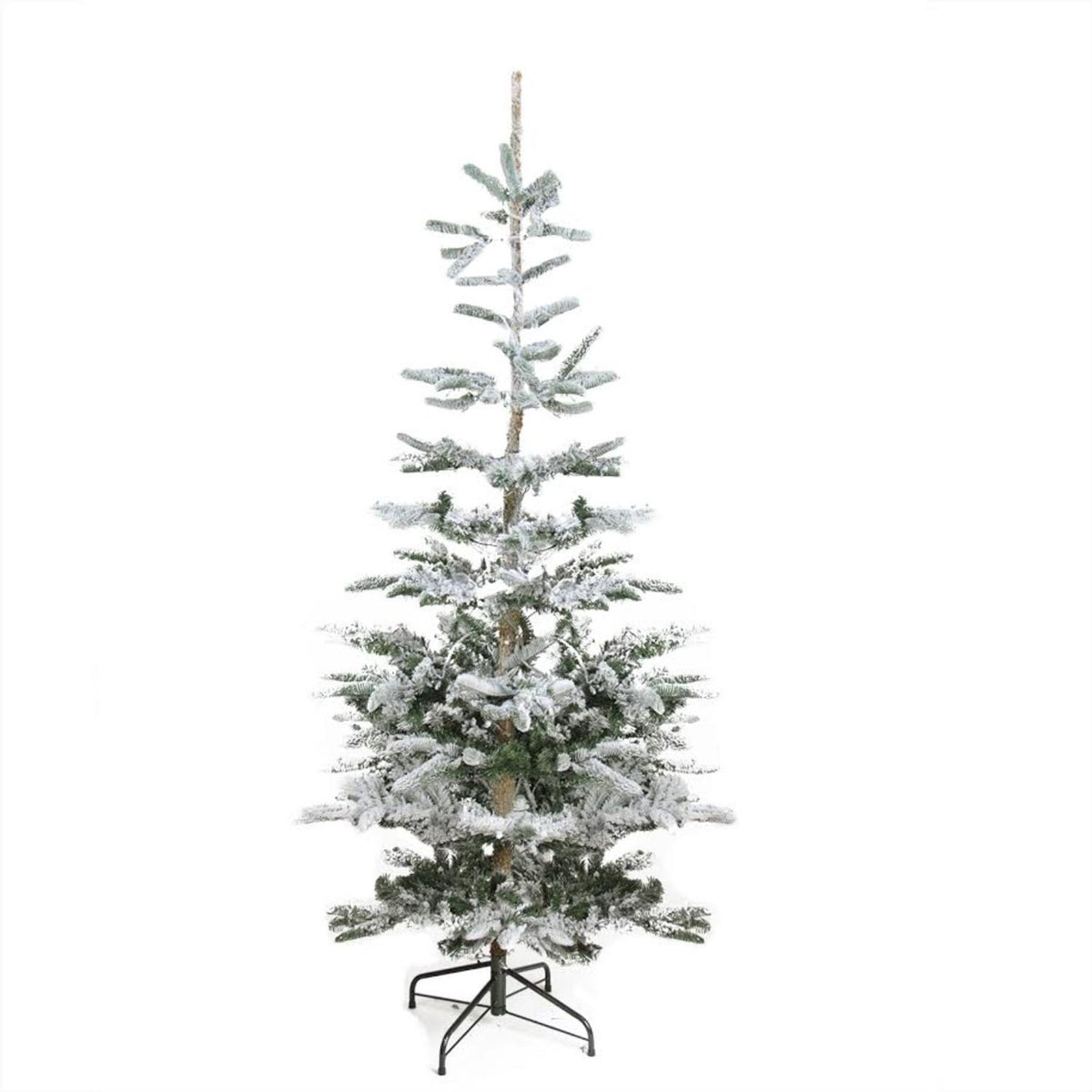 Noble fir Christmas tree features a mix of realistic PE needles and classic...
