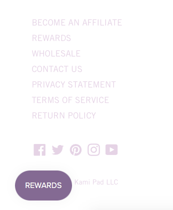 The Kami Pad Reward Program