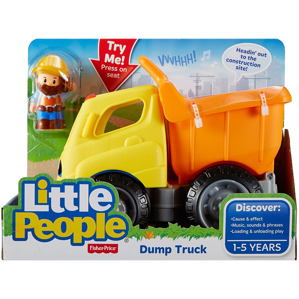 little people construction truck