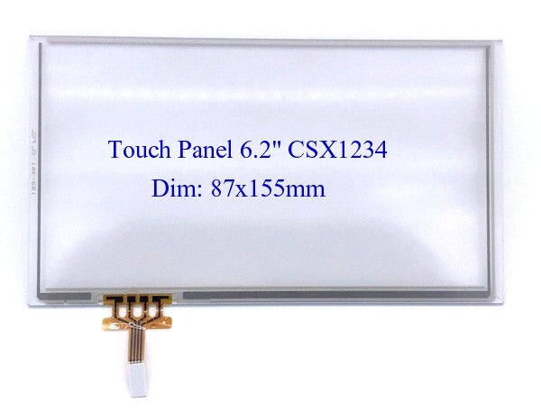 Genuine Car Audio CD/DVD Touch Panel 6.2" 87x155mm CSX1234 Pioneer