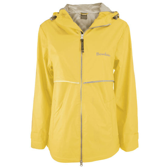 womens yellow rain jacket with hood