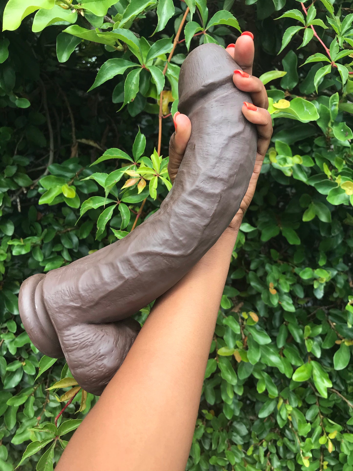 Big Dark Brown Dildo