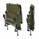 Big reclining armchair for fishing and carp fishing, very easily foldable
