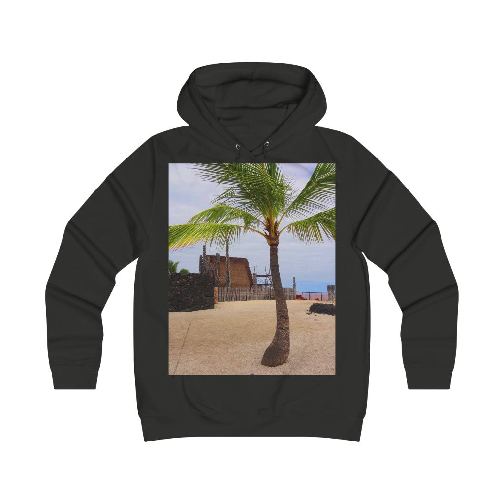 “Florescence Hale O Keawe” - Girlie College Hoodie - Fry1Productions