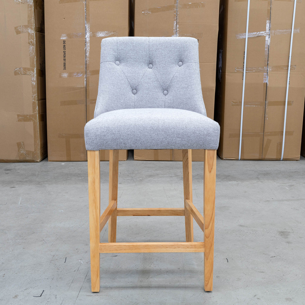 upholstered swivel stool