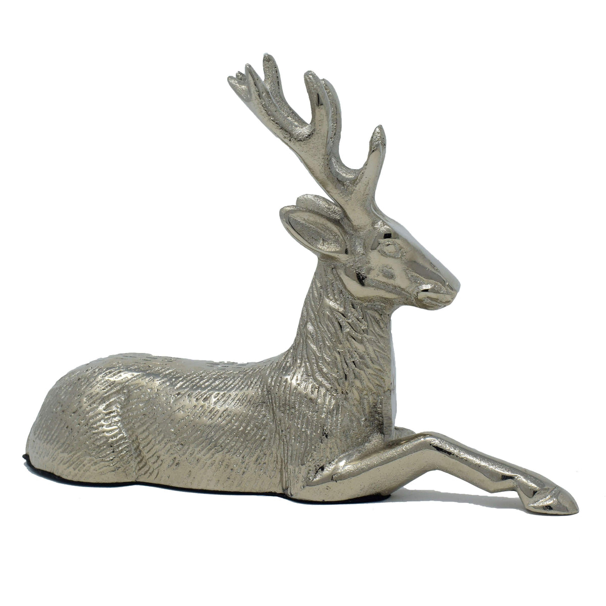Hashcart Decorative Aluminium Deer Design Cloth Key Holder in Antique Look
