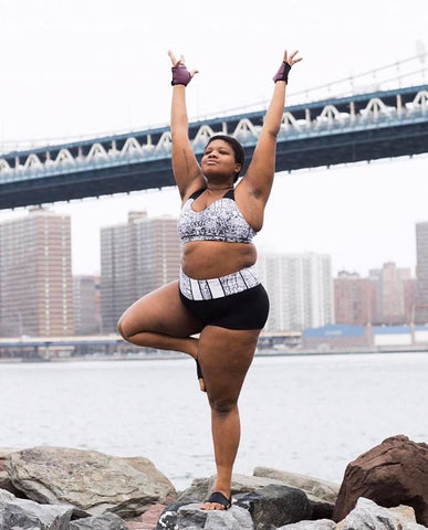 Yogini Jessamyn in Tree Pose