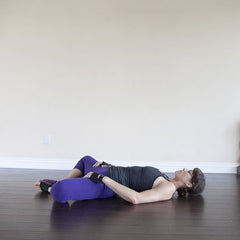 How to Reclined Bound Angle Pose