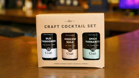 Christmas Gift Ideas for Him - Craft Cocktail Set - Moscow Mule Old Fashioned and Spicy Margarita