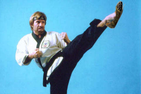 Chuck Norris Facts - Chuck Norris Doesn't Throw Up He Throws Down