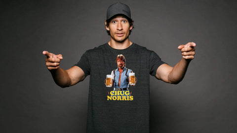 Chuck Norris T Shirt - Chug Norris From The Chivery