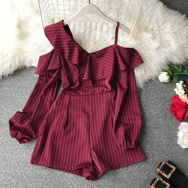 blå playsuit