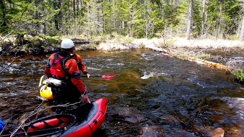 Packrafting Sweden