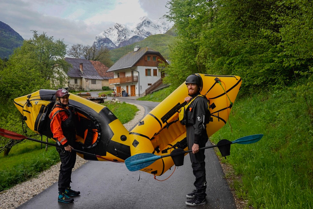 Packrafters at European Packrafting Meet-up