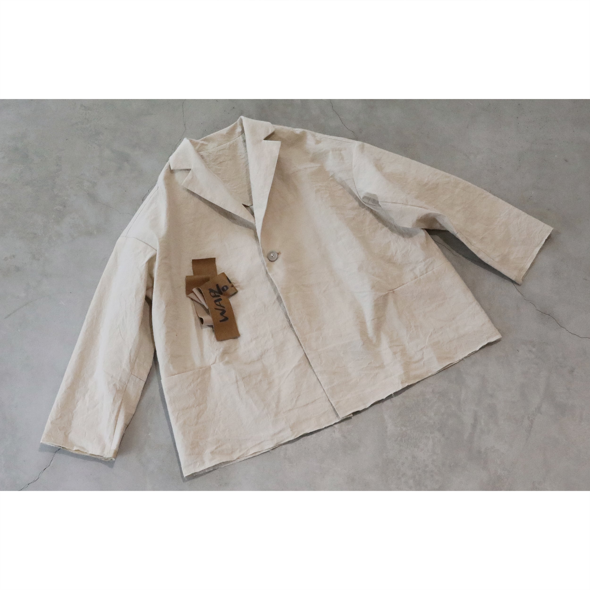 直営 店 購入 ヒムカシ製図 耳鳴! Kurta Jacket テーラードジャケット